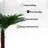 XBrand 31.5 inches H Artificial Palm Tree with Pot – Indoor & Outdoor Decoration, UV-Resistant, Low Maintenance-117186151
