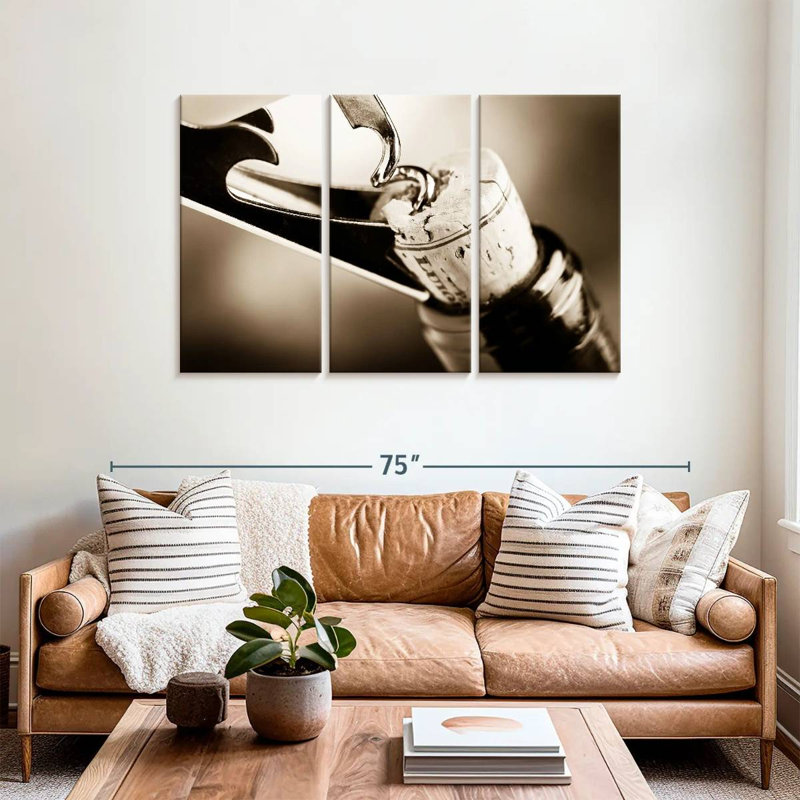 Yarlin Wine Cork, 36" H x 57" W