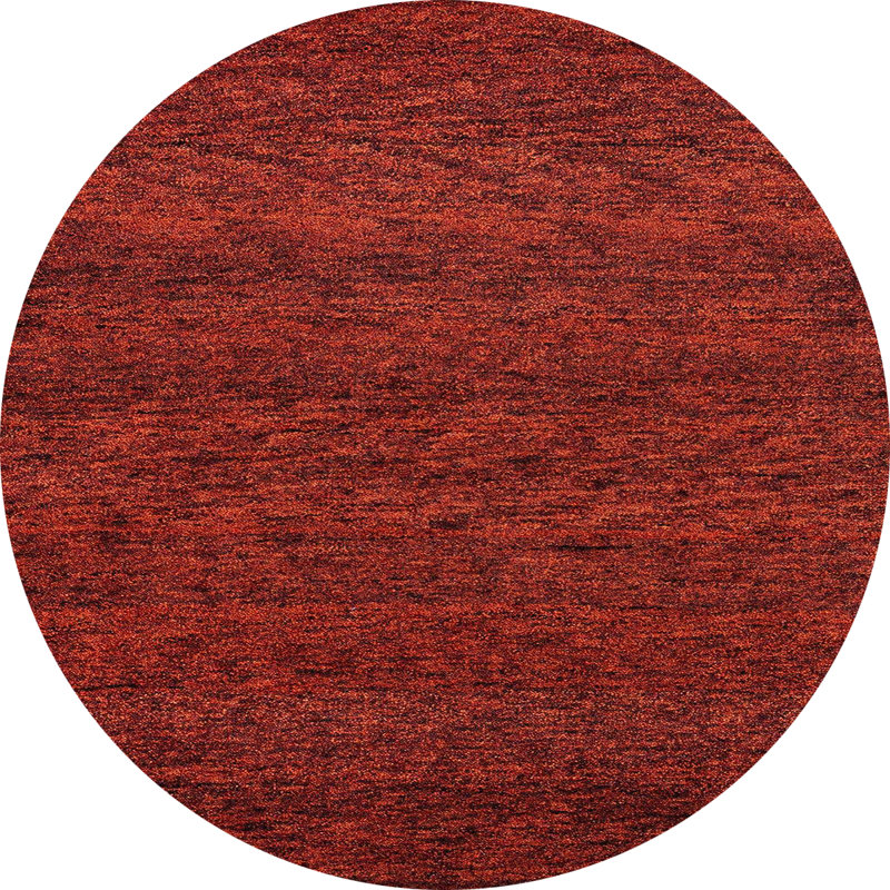 Abstract Indoor Rug, Round 6'