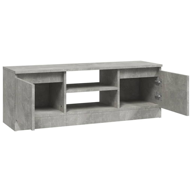 Wilbanks Unfinished TV Stand for TVs up to 43", Light Grey