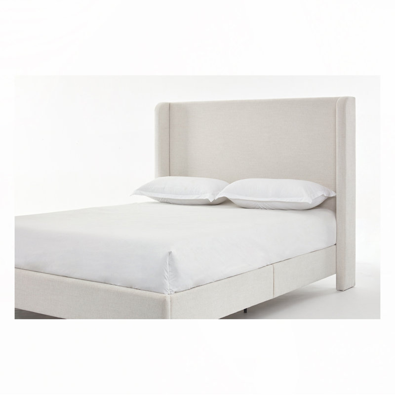 Lit tapissier Tall, Ivoire, Grand