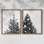 Arbre de Noël disco I - impression encadrée de qualité supérieure - prêt à être accroché - aucun clou requis - aucun clou requis-1568237632-1568237647