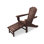 POLYWOOD Palm Coast Ultimate Adirondack avec repose-pieds dissimulé