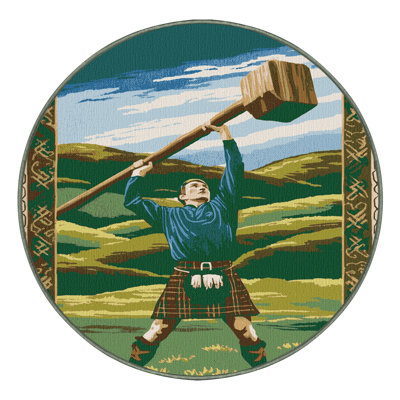  Tapis lavable Caber Toss
