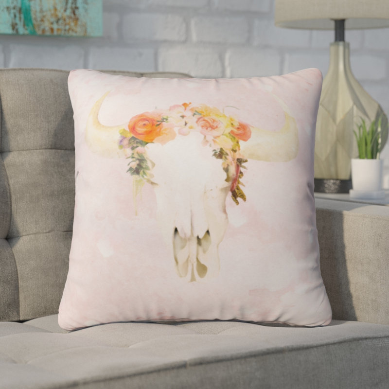 Coussin décoratif d'intérieur/d'extérieur, 16 po x 16 po