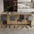 Antigone Upholstered Counter Stool with Metal Frame-2089512586-2089512591