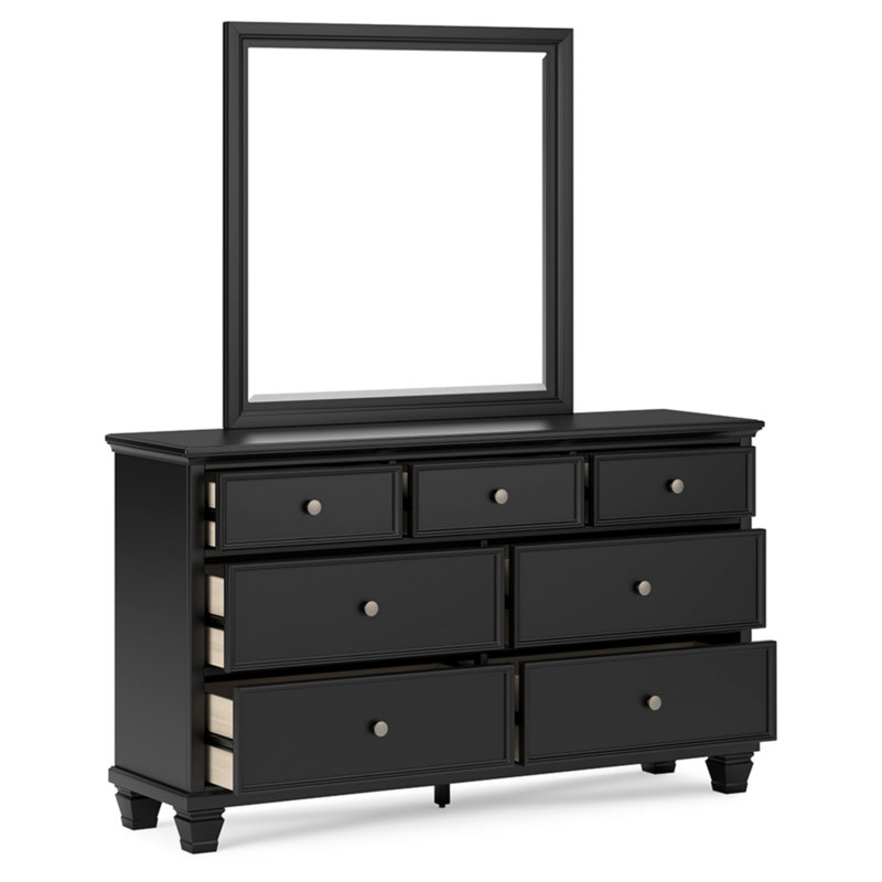 Commode Lanolee, Noir