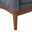 Fauteuil l 28,7 po Arshanti avec pieds en bois massif-77429548