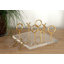 Ensemble de jeu Tic Tac Toe Home Decor Gold