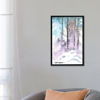 « winter landscape », reproduction sur toile