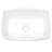 Nantucket Sinks White Rectangular Vessel Sink NSV1913