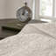 Ensemble de couvre-lit réversible crème simple-117539343