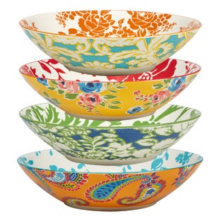 Demdaco : Meadow Flowers Microwavable Bowl Pot Holder - Set of 2