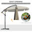 Parasol en porte-à-faux 104,25 po Fazil-892100538