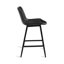 Tabouret de comptoir rembourré 24 po avec structure en métal et repose-pieds-120943370-120943371-120943373