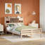 Alpen Home Bookcase Bed Without Mattress Solid Wood Pine-1141845855-1141845798