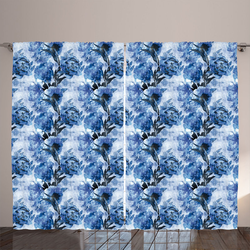 Semi Sheer Curtain Pair