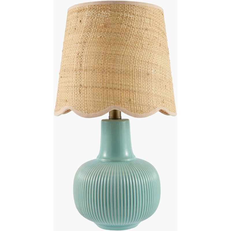 Lampe de table Horton, Turquoise