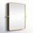 Bellatrix Metal Rectangle Wall Mirror-227436448