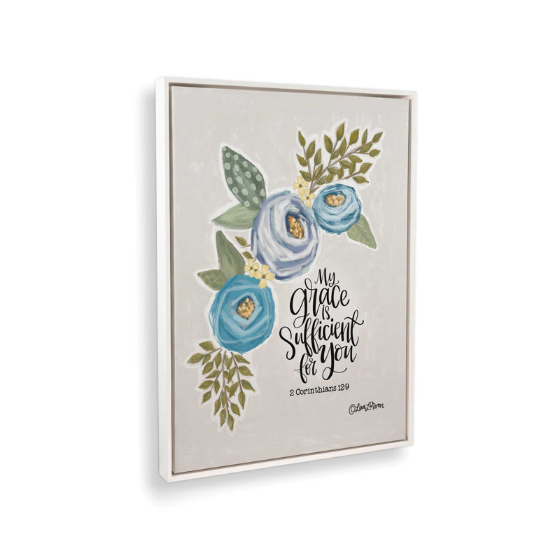 «My Grace» par Lisa Larson, reproduction d'art, L 18 po x H 24 po, Blanc, Toile avec cadre
