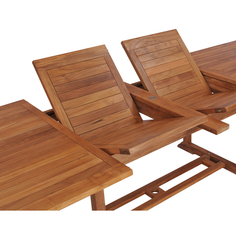 Bauman Outdoor Oval Teak Dining Table