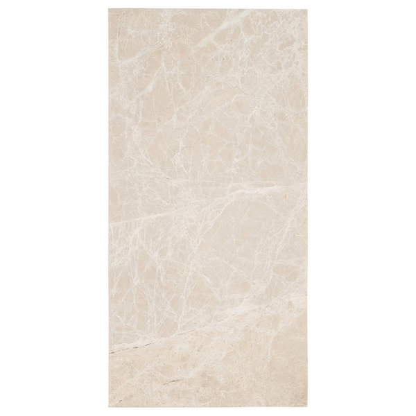 6x12" Crema Marfil Honed Marble Tile