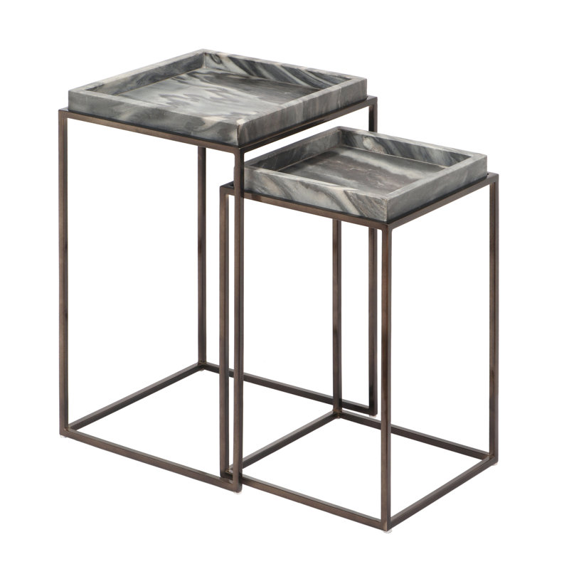 Tray Top Frame Nesting Tables
