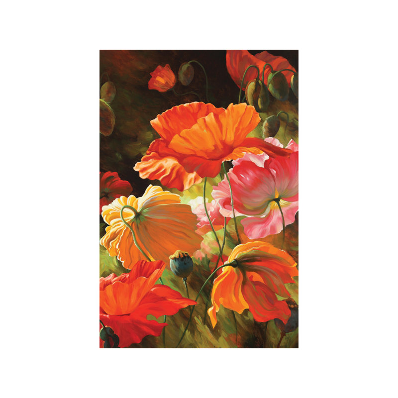 Springtime Blossoms by Emma Styles - Wrapped Canvas Painting, 101.6 cm H x 66.04 cm W x 3.175 cm D