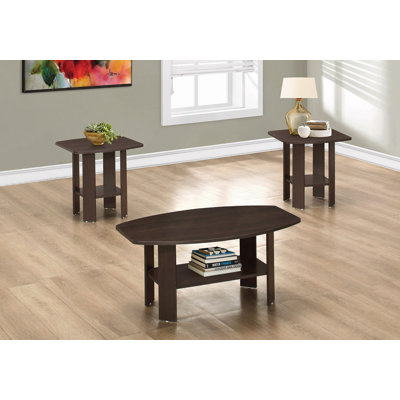 Ensemble de table, 3 pièces, décor, salon, transitionnel