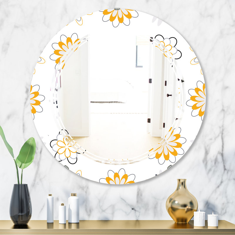 Miroir mural Triple C, H 23,6 po x l 23,6 po