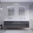 Babajide 83.3'' Bathroom Vanity with Acrylic Top-1872885510