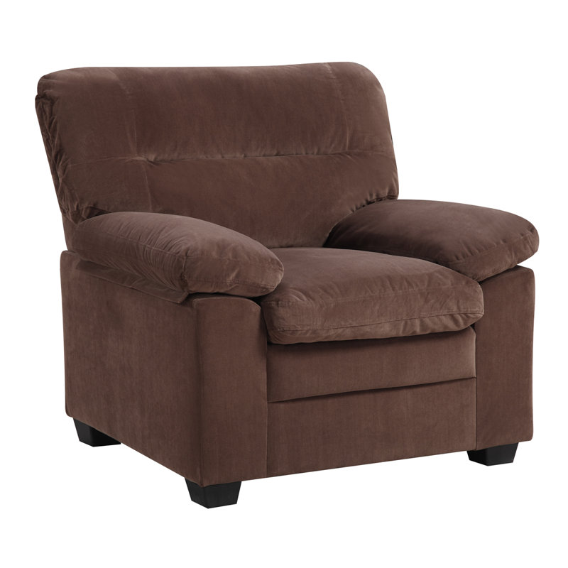 Sumter Upholstered Armchair, Cocoa