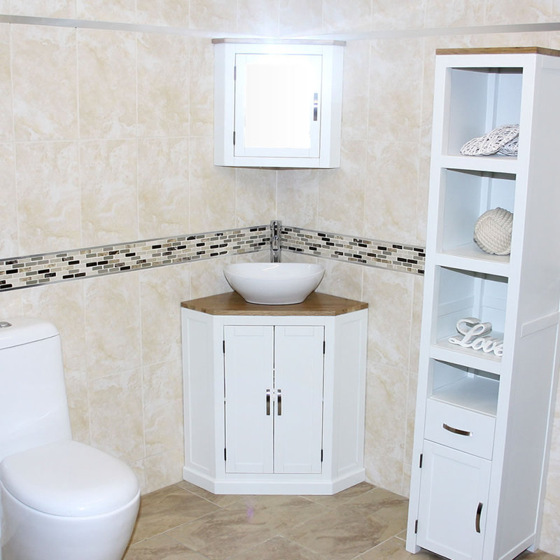 Analiese 550mm Single Bathroom Vanity with Vessel Ceramic Basin