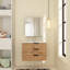Meuble-lavabo simple 30 po avec plateau en résine Teagin