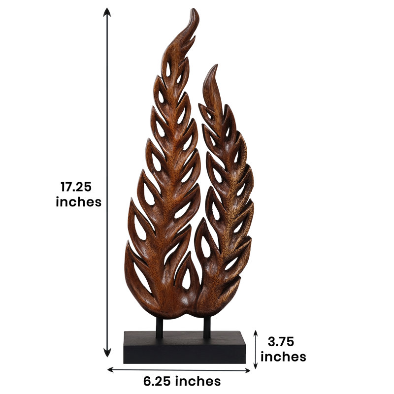 Sculpture de feuille Bayou Breeze