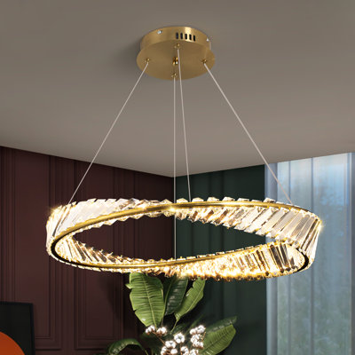 Achanti 1 - Light Integrated LED Chandelier