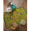 Tapis tissé multicolore à motif floral-715980707