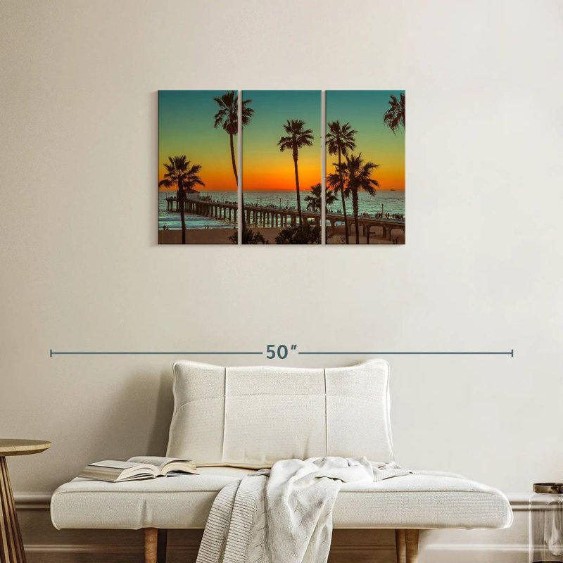 Aletra NY Beach Pier, 20" H x 33" W