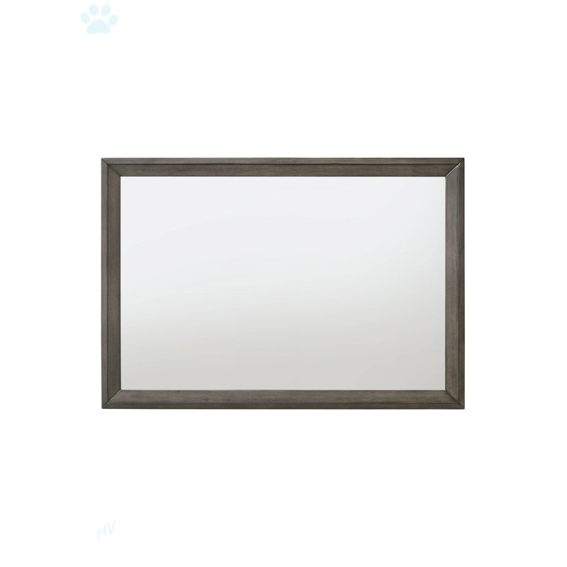 Escher Gray Oak Finish Mirror