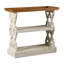 Console 35,5 po x 14 po x 32 po, console de style champêtre