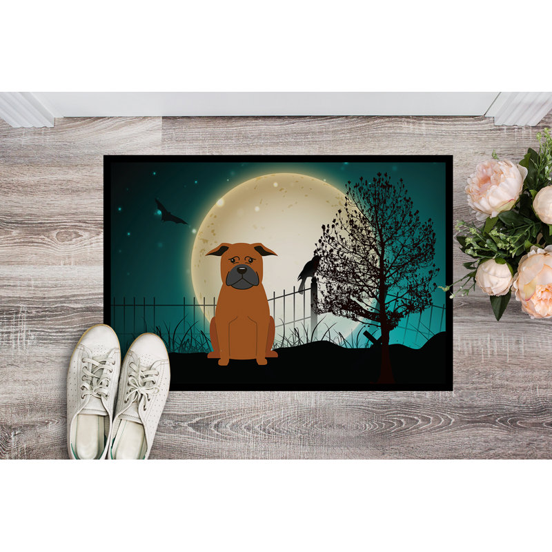 Tapis d'extérieur Caillo Halloween Chongqing, Rectangle 1 pi 6 po x 2 pi 3 po