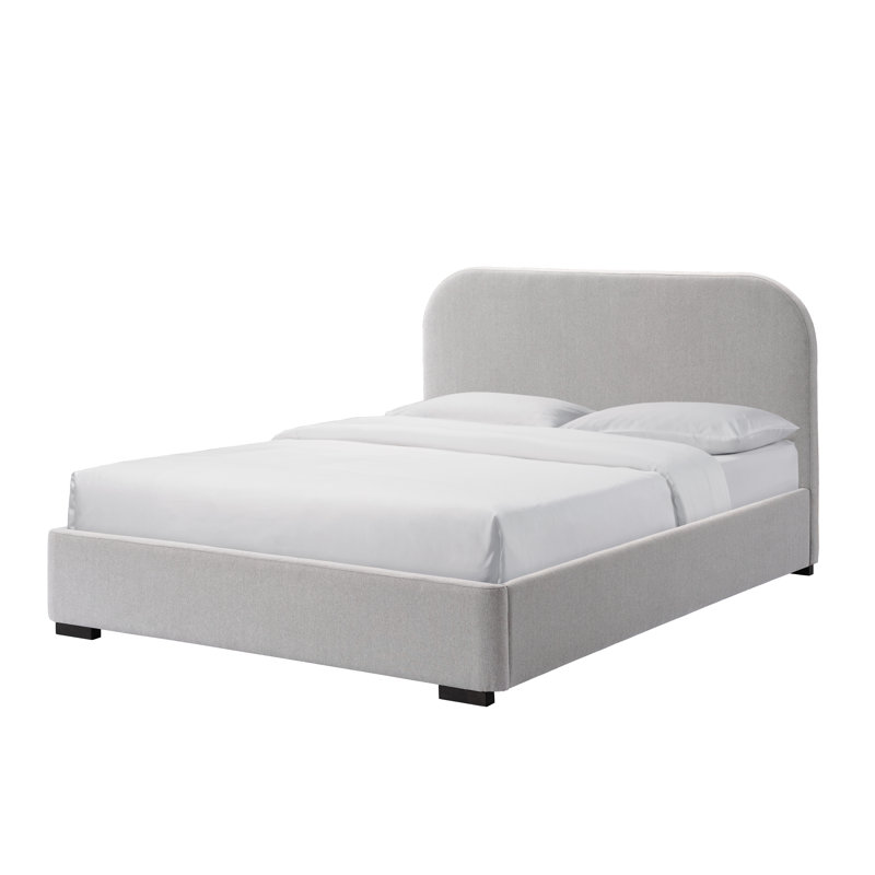 Reigen Platform Bed, Twin, Pebble