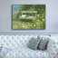 «Garden Bench With Rose Bouquet» par Danhui Nai, art mural sur toile-1689169720