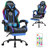 HOFFREE Gaming Chair With LED RGB Lights With Massage And Footrest Ergonomic Computer Chair High Back Video Game Chair With Adjustable Lumbar Support Linkage Armrest-1852369185