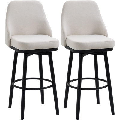 Tabouret de bar rotatif 29,5 po Annaleya