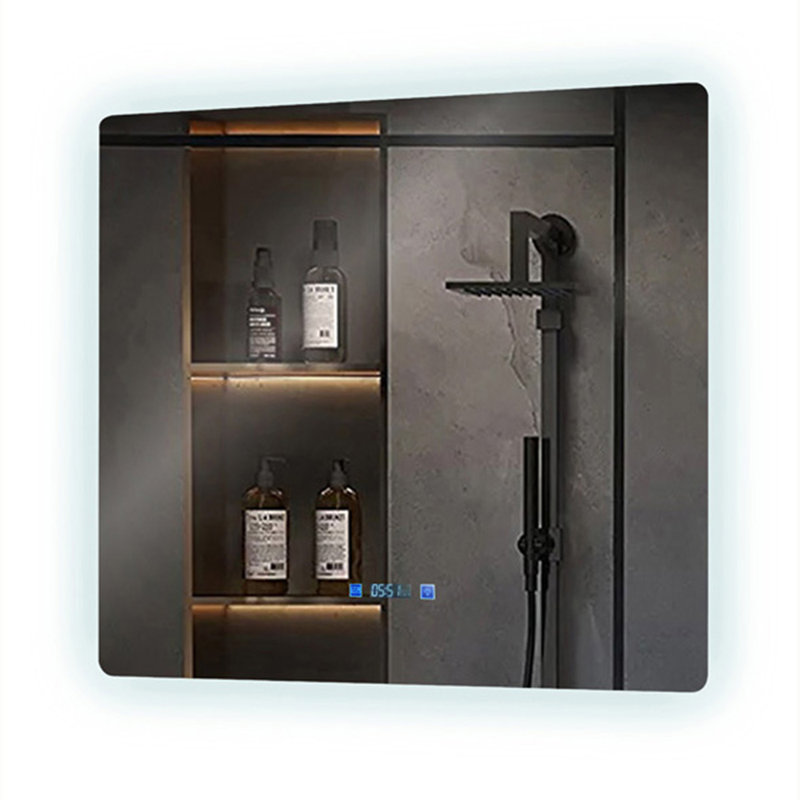 Lugano LED Bathroom Vanity Mirror, 32" x 36"