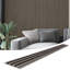 8 Piece 96.06" x 6.26" Slat, Decorative PVC, Wall Panel-90750053