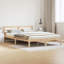 Bed Frame with Headboard Solid Pine Wood-707680405-707680399