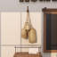Cloches décoratives d'intérieur dorées en métal Cole and Gray-1494971736