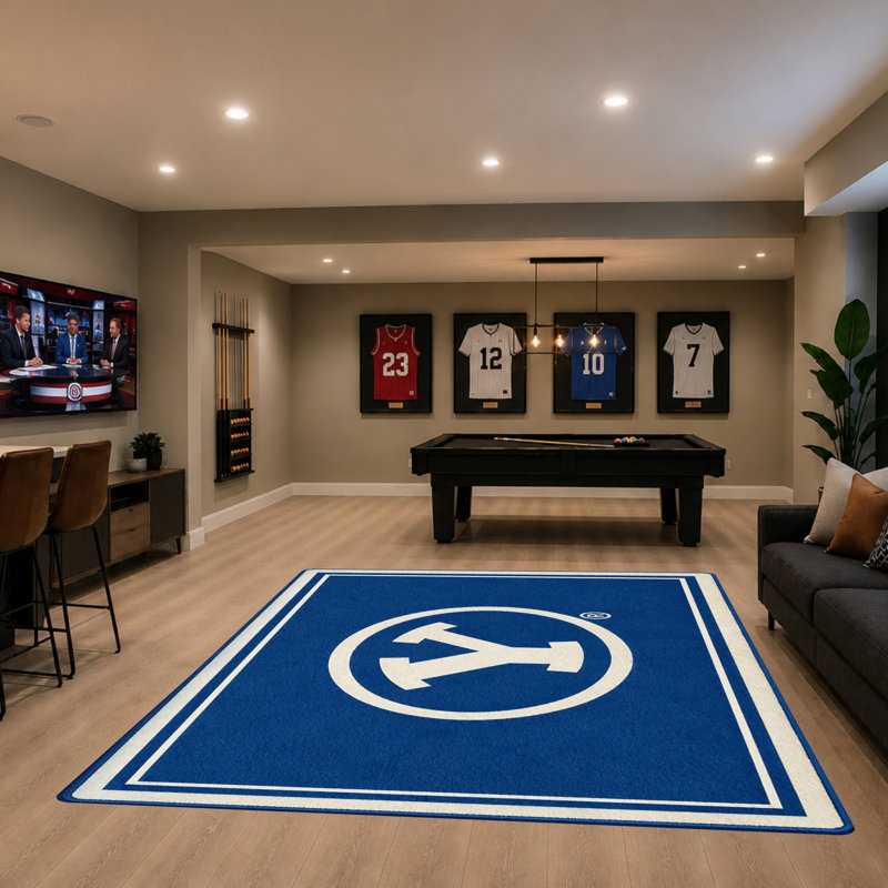 Tapis BYU Spirit, Rectangle 2 pi 8 po x 3 pi 10 po